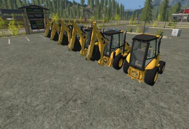 CAT Backhoe 420F v1