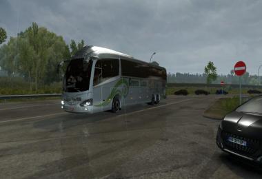 Irizari6 green line volvo bd Skins + Bus Hd Texture mod v1.01