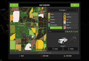 FS17 Bates Cass County USA Grass v6.5
