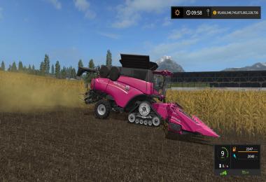 FS17 Pink New Holland Pack v1.0