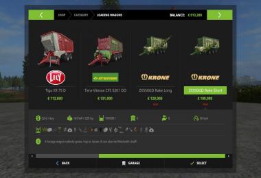 Krone X550GD Rake v1.0