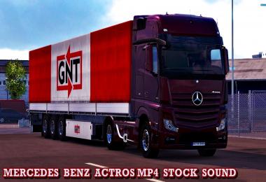 Mercedes Actros MP4 Stock Sound Mod v1.0