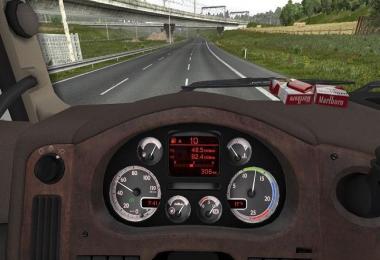 New DAF XF 105 Custom Dashboard v1.0