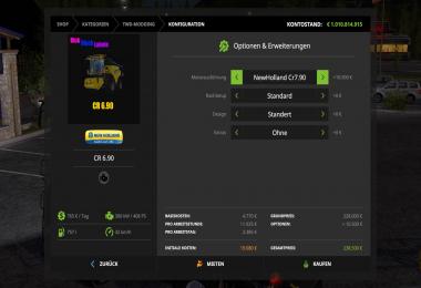 New Holland CR 6/7/8.90 Beta