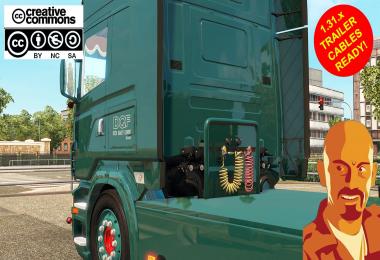 SCANIA DQF FLOWER SHUTTLE (RECOVERED) ETS2 1.31.x