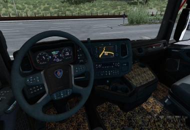 Scania New Generation Interior Danish Yellow v1.0