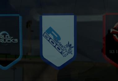 Scania R series 500 Flags & Pennant v1.0