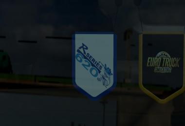 Scania R series 620 Flags & Pennant v1.0