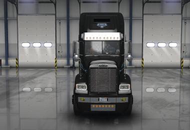 Uncle D Logistics VTC Freightliner FLD V2.0 ONLY Black Skin v1.1