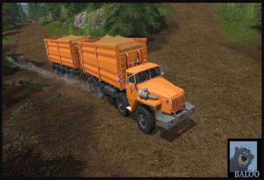 URAL 6614 HOOK LIFT v1.0