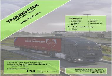 Trailers pack Krone Profiliner v1.0