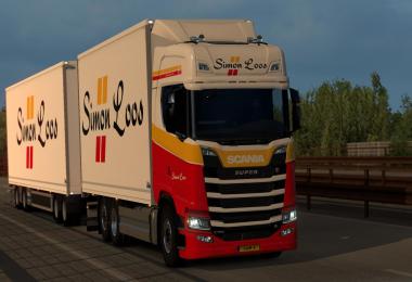 Simon Loos Special Edition 100ste Scania skin v1.0.0