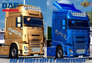 DAF XF EURO 6 EDIT BY BURAKTUNA24 UPDATE 1.31.X
