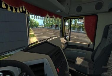 Animated Side Curtains for DAF 105 v1.0