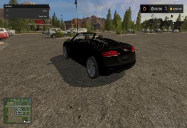Audi R8 Spyder Black Rift v1.0