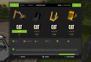 Caterpillar 345D Pack v1.0.0.0