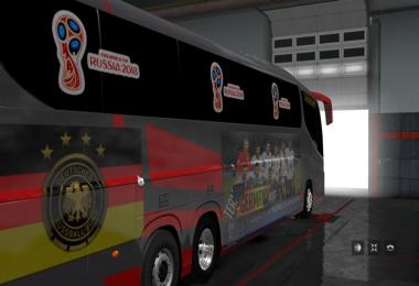 Bus skin pack Russia fifa world cup 2018 v1.0