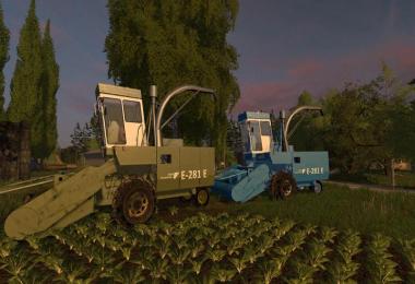 Fortschritt E-281 with 3 cutting units v1.2