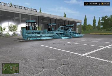 Fortschritt E-281 with 3 cutting units v1.2