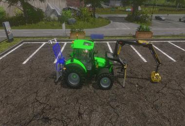 Frontloader Forst Kran v1.0