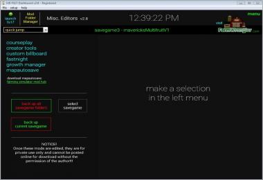 FS17 Dashboard v2.81