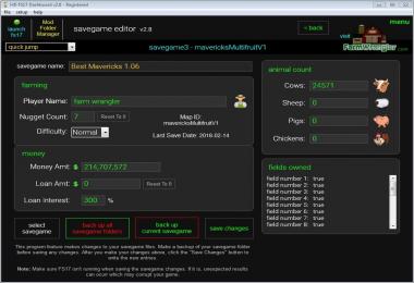 FS17 Dashboard v2.81