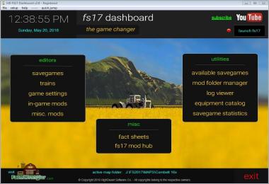 FS17 Dashboard v2.81