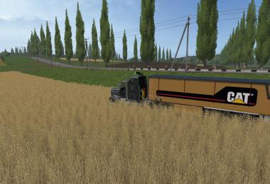 FS17 Cat Trailer Bulk E1 v1.0