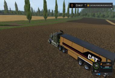 FS17 Cat Trailer Bulk E1 v1.0