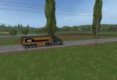 FS17 Cat Trailer Bulk E1 v1.0