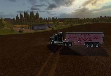 FS17 Fight Cancer Trailer Bulk v1.0