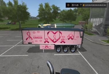FS17 Fight Cancer Trailer Bulk v1.0