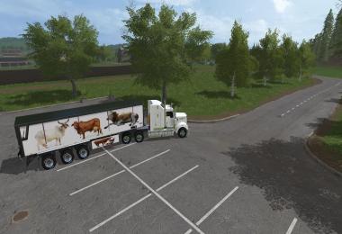 FS17 KENWORTH T908 & Trailer v1.0