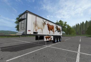 FS17 KENWORTH T908 & Trailer v1.0