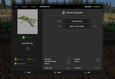 John Deere 2623 50FT disc v1.0