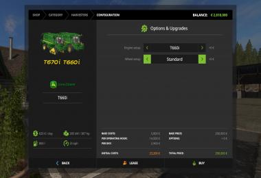 John Deere T660i/T670i Dynamichose Final