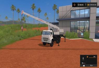 Kamaz 65222 Mobilkran v1.1.0