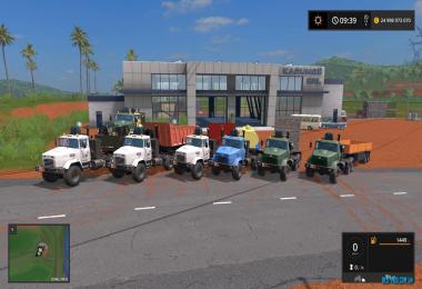 Kraz 63221 + TRAILERS v1.0