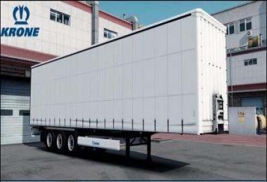 Krone Container 2x20ft 4 Axe Trailer 1.31