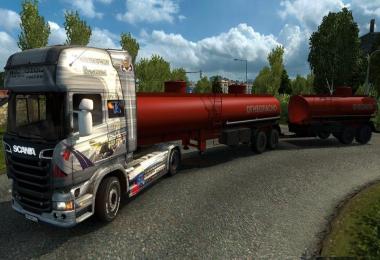 Pack of double Trailers for the Russian expanses map v1.0