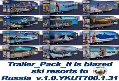 Pack trailers Ski resorts of Russia v1.0