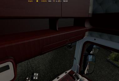 Red interior for scania rjl v1.0
