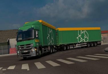 Rigid Chassis for Mercedes Actros MP3 Reworks – ByCapital v3.0