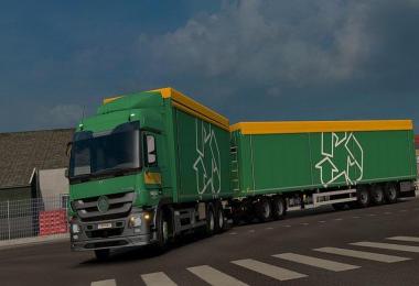 Rigid Chassis for Mercedes Actros MP3 Reworks – ByCapital v2.0