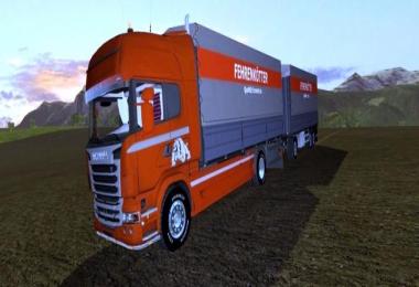 Scania R730 and trailer v1.1.0.0