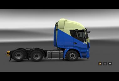 Skin Iveco Hi-Way Calsina Carre V1 & V2 For ETS2 1.30