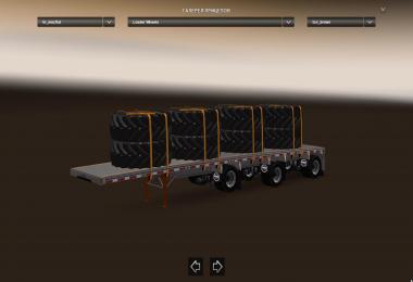 Trailer MAC 48 x 102 Aluminum Flatbed v1.0 1.31.x