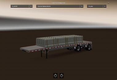 Trailer MAC 48 x 102 Aluminum Flatbed v1.0 1.31.x