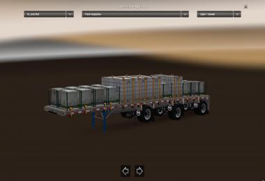 Trailer MAC 48 x 102 Aluminum Flatbed v1.0 1.31.x