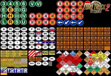 Signs on your Truck v1.0.94.20 by Tobrago